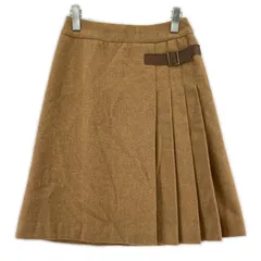NATURAL BEAUTY BASIC ナチュラルビューティーベーシック プリーツスカート sizeS/ブラウン系