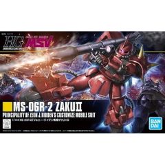 (재판매) HGUC 1/144 MS-06R-2 조니 라이덴 전용 자쿠 II 기동 전사 건담 MSV 프라 모델 (5060400) 반다이 스피릿