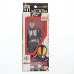 ライダーヒーローシリーズ01 仮面ライダーファイズ 完成品 ソフビフィギュア バンダイ