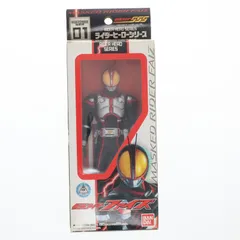 ライダーヒーローシリーズ01 仮面ライダーファイズ 完成品 ソフビフィギュア バンダイ