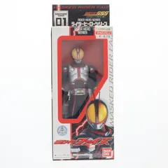 ライダーヒーローシリーズ01 仮面ライダーファイズ 完成品 ソフビフィギュア バンダイ