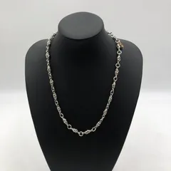 【中古品】 ARPEGE アルページュ K10 ピンクゴールド × シルバー925 コンビ ネックレス アクセサリー 【192-260218-ks-22-tei】