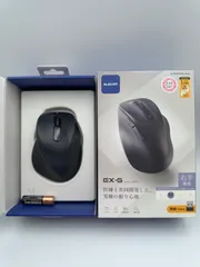 12P1#96 エレコム マウス ワイヤレスマウス EX-G 無線2.4GHz M-XGM30DBSKBK