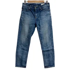 美品 Upper hights アッパーハイツ デニムパンツ サイズ24 ブルー レディース 古着 中古 USED