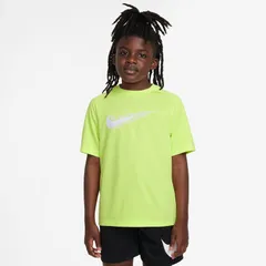 NIKE(ナイキ) ナイキ YTH  DF MULTI S/S トップ HBR ウェア プラクティスシャツ HF8100、(736)レモン