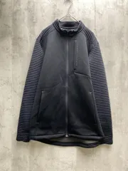 UNDER ARMOUR アンダーアーマー COLDGEAR ジップアップ ゴルフ ジャージ ストレッチ ジャケット sizeLG/黒 ◆■メンズ