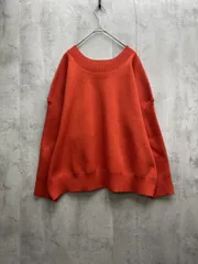 Bonjour Sagan ボンジュールサガン スウェットライクニットプルオーバー sizeF/オレンジ ◇■レディース
