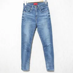 良品 RED CARD レッドカード Anniversary Highrise アニバーサリー ハイライズ デニム ジーンズ 26403HR W22 インディゴブルー レディース 古着 中古 USED