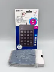 12P1#99 ELECOM 静音テンキー TK-TCM021SKBK（有線）