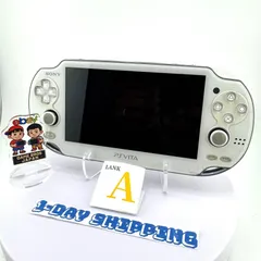 PS VITA PCH-1000 ZA02 本体 クリスタルホワイト 白 ビータ PlayStation 動作確認済み 中古