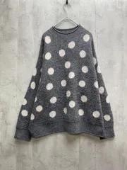 AS KNOW AS アズノゥアズ ニット セーター sizeF/グレー ◆■レディース