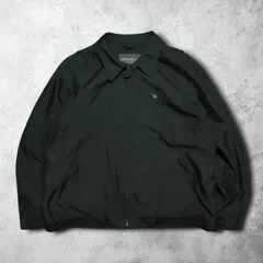 エディーバウアー Eddie Bauwer スイングトップ ブルゾン ジャケット EB ロゴ刺繍  ブラック系 アメカジ ストリート ワーク