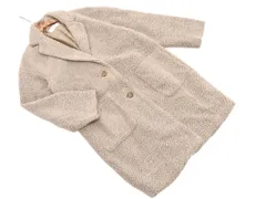 GLOBAL WORK グローバルワーク ウール混 ボア コート sizeL/ベージュ ◇■ レディース