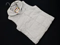 arnold palmer アーノルドパーマー ロゴ 中綿ベスト size3/ライトグレー ◇■ レディース