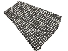 ZARA ザラ 総柄 スリット ロング スカート sizeM/黒 ■◇ レディース