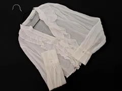 ZARA ザラ フリル ショート丈 ブラウス シャツ sizeXS/白 ■◇ レディース