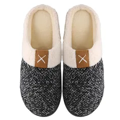 超軽量 静音 滑り止め 洗える 室内履き 冬用 レディース メンズ 防寒 ルームシューズ スリッパ 暖かい [Mishansha]