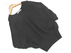 M-PREMIER エムプルミエ Vネック ニット セーター size36/黒 ■◇ レディース