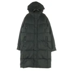 PUMA プーマ 長袖 ダウン ベンチコート S ブラック メンズ 古着