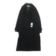 未使用 MONO-MART モノマート 長袖 ピーコート L ブラック レディース 古着