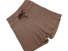 MURUA ムルーア ニット ショート パンツ sizeF/ブラウン ◇■ レディース