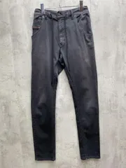 DIESEL ディーゼル ジョグジーンズ デニムパンツ size26/ブラック ■■メンズ