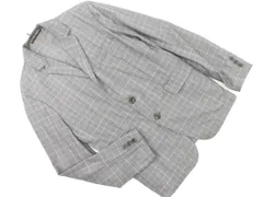 417 EDIFICE 417 エディフィス グレンチェック テーラード ジャケット sizeS/グレー ■◇ メンズ