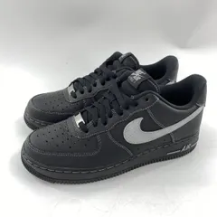 【中古】NIKE AIR FORCE 1 '07 LV8 スニーカー 26cm HQ2037-006 ブラック グレー ナイキ[10]