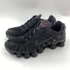 【中古】NIKE Women's Shox TL Black and Max Orange スニーカー 29cm AR3566-002 ブラック ナイキ[10]