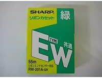 SHARP ワープロ用リボンカセット 黒 共通Wタイプ RW-301A-BK - メルカリ