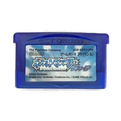 □任天堂 ゲームボーイアドバンスソフト ポケットモンスター サファイア ソフトのみ