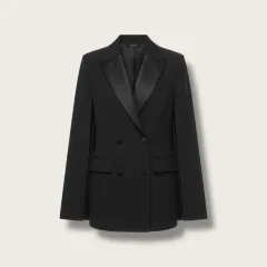 XS/ ザラ ウール ケープ ブレザー ジャケット (新品)