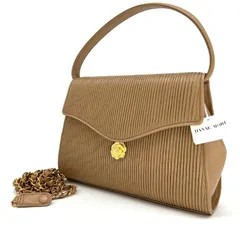 ハナエモリ hanae mori 森英恵 ハンドバッグ ショルダーバッグ フォーマル 3way チェーン ブローチ