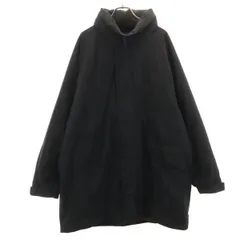 UNIQLO ユニクロ 防風パデッド 中綿コート L ブラック メンズ 古着