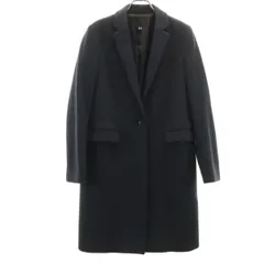 iCB アイシービー ウール チェスターコート 9 ブラック レディース 古着