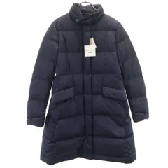 UNIQLO ユニクロ 未使用 INES DE LA FRESSANGE イネス・ド・ラ・フレサンジュ コラボ ダウンコート M ネイビー レディース 古着