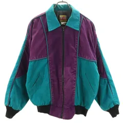 BEE-WILD ビーワイルド 90s オールド ブルゾン S パープル ジャケット メンズ 古着