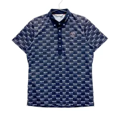 サイズ：M AND PER SE アンパスィ  半袖ポロシャツ  ネイビー系 [240101573049] ゴルフウェア メンズ ストスト