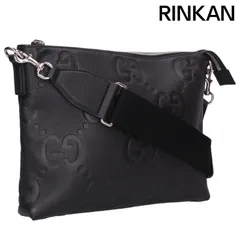 グッチ  696009 ジャンボGGレザーショルダーバッグ メンズ