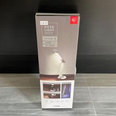 T533-62087 美品 アイリスオーヤマ LED デスクライト LDL-QL02 DLC-W