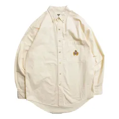 GAP ワンポイント刺繍BDシャツ アイボリー L 00s