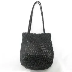 新品同様 THE BAGMATI ザバグマティ メッシュトートバッグ ブラック レディース 古着 中古 USED