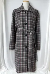 割引中) Tera CHECK Long コート