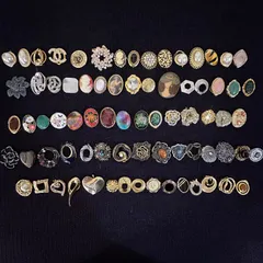 【vintage】スカーフクリップ　75点　まとめ売り　大量　GT-SC1