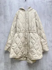 Emma Taylor エマテイラー EM232110168 ミリタリーキルティングドロストハーフ コート size36/ベージュ ◆■◎レディース