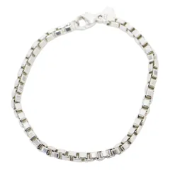 TIFFANY&Co. ティファニー ベネチアン チェーン ブレスレット / バングル | スターリングシルバー | SV925 | ブランド アクセサリー ジュエリー【レディース】【中古】