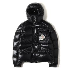 MONCLER K2 ダウンジャケット ブラック サイズ0 光沢 - メルカリ
