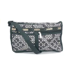 LeSportsac レスポートサック ショルダーバッグ  ドット柄 ナイロン    ブラウン レディース / 240001189441