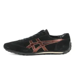 Onitsuka Tiger オニツカタイガー サイズ:US9.5(27.5cm) | スウェード ドライビングシューズ (日本製 / TH6T1L) | ブラック 黒 | ローカット スニーカー シューズ 靴【メンズ】【中古】