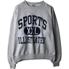 古着 90年代 ジャージーズ Jerzees プリント 3連プリント カレッジスウェットシャツ トレーナー USA製 メンズXL相当/eaa612382